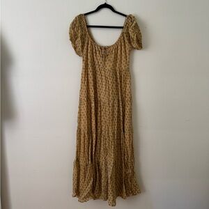 Daughters of India Sita maxi dress in Daffodil